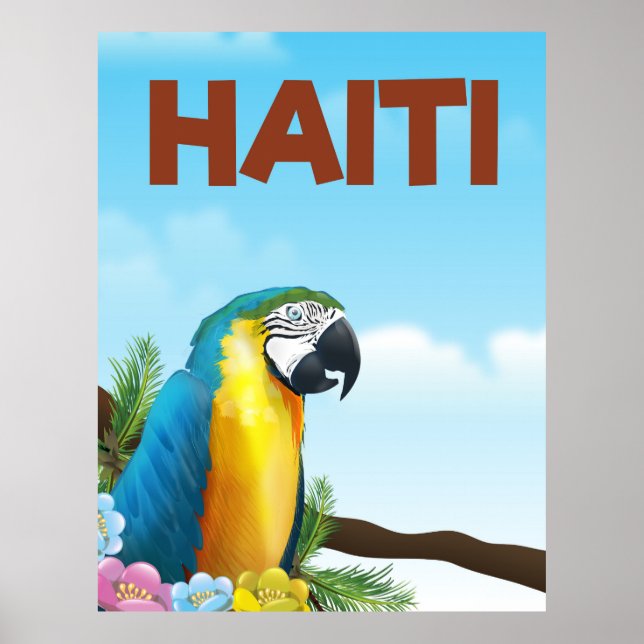 Haiti Travel poster (Front)
