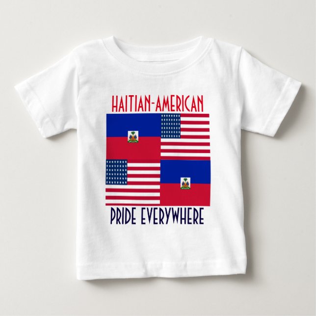 HAITIAN-AMERICAN BABY T-Shirt (Front)