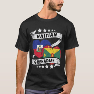 Haitian And Grenadian Flag T-Shirt