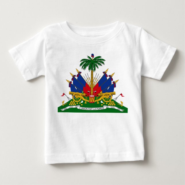 Haitian Coat of Arms (Haiti) Baby T-Shirt (Front)