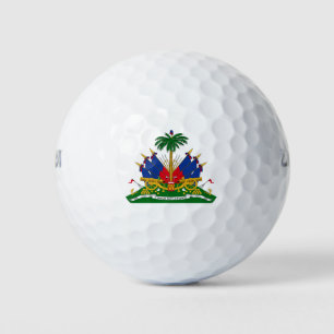 Haitian Coat of Arms (Haiti) Golf Balls