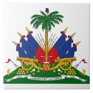 Haitian Coat of Arms (Haiti) Tile