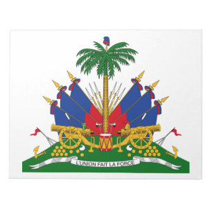 Haitian Coat of Arms Notepad