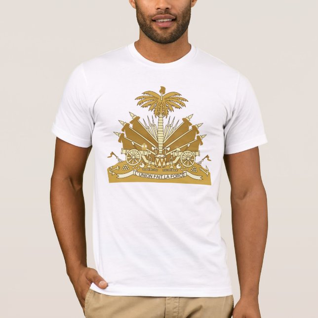 Haitian - coat of arms T-Shirt (Front)