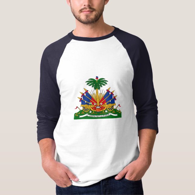 Haitian  coat of arms T-Shirt (Front)