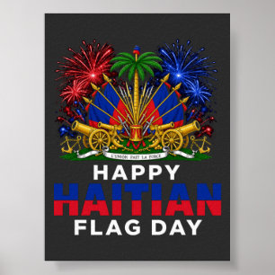 Haitian Flag Day Pride – Ayiti Design Poster