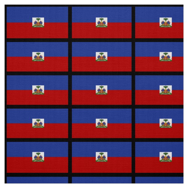 Haitian Flag Fabric (Swatch)