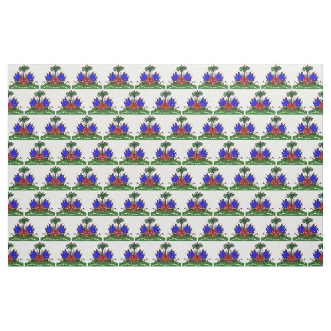 Haitian Flag Fabric logo (Fat Quarter)