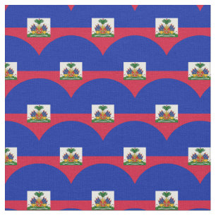 Haitian Flag & Haiti Trendy Fabric /fashion