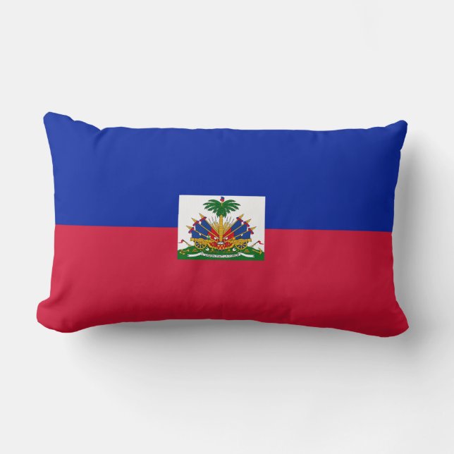 Haitian flag pillow (Front)