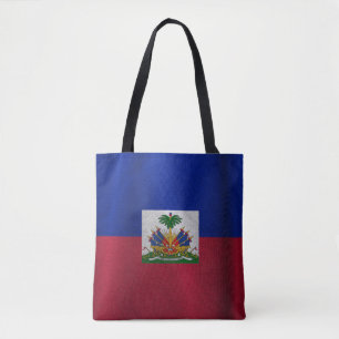 Haitian Flag Tote Bag