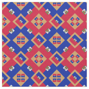 Haitian Flag & Trendy Haiti Fabric fashion GLD