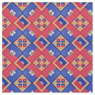 Haitian Flag & Trendy Haiti Fabric fashion GLD