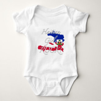 Haitian Girls Rock! Baby Bodysuit