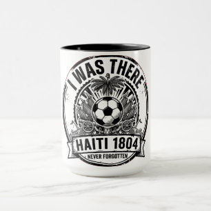Haitian National Emblem Vintage Design Retro  Mug