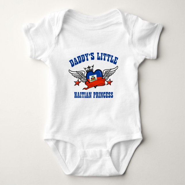 Haitian Princess Baby Bodysuit (Front)