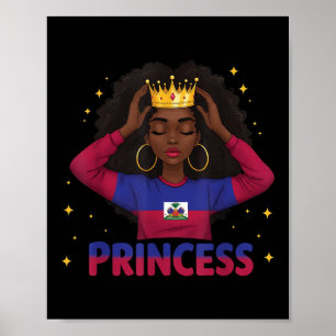 Haitian Princess Haiti Independence Flag Day 1804 Poster