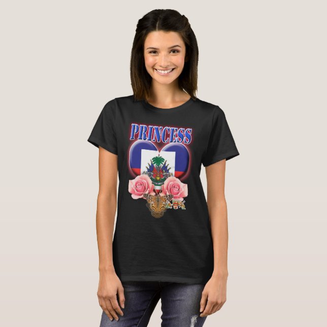 Haitian Princess T-Shirt (Front Full)