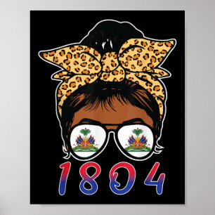 Haitian Queen Haiti Independence Flag Day 1804 Wom Poster