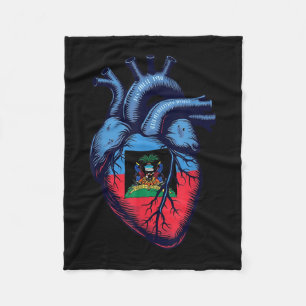 Haitian Revolution 1804 Haiti Flag Independence Da Fleece Blanket