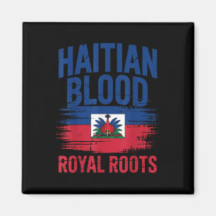 Haitian Roots Haiti Flag Day Magnet