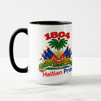 **Haitian Vibes | 1804 Coat of Arms Two-Tone Mug** Mug
