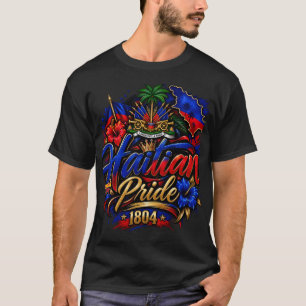 Haitian Vibes Haitian Pride 1804 T-Shirt