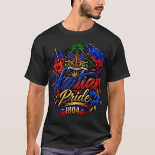 Haitian Vibes Haitian Pride 1804 T-Shirt