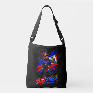 **Haitian Vibes | Sak Pase Haitian Girl Crossbody Bag