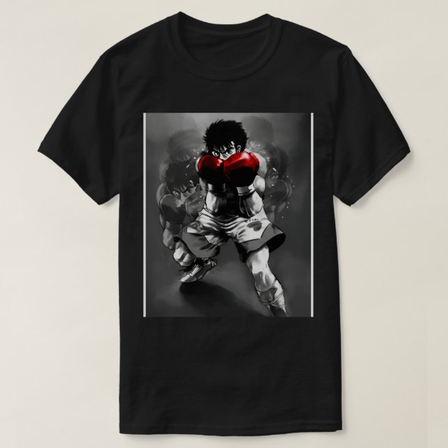Hajime No Ippo Motivational Poster T-Shirt (Design Front)