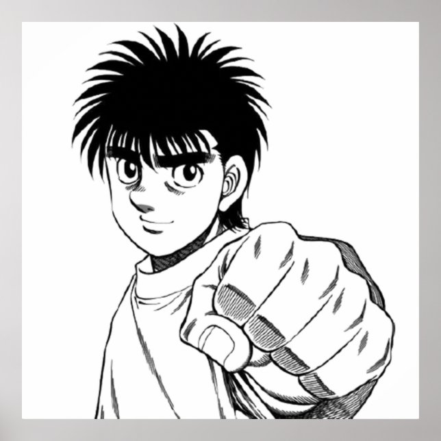Hajime No Ippo tshirt Poster (Front)