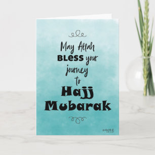 Hajj Mubarak Card
