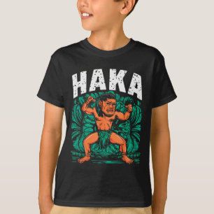 Haka Dance Funny Maori Dance Culture Outfit T-Shirt