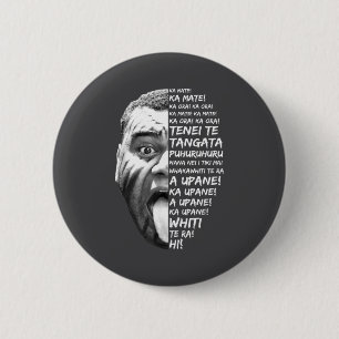 Haka New Zealand Maori New Zealand Fans Rugby _1  6 Cm Round Badge