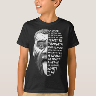 Haka New Zealand Maori New Zealand Fans Rugby _1  T-Shirt