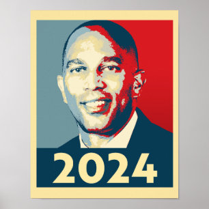 Hakeem Jeffries 2024 Card Poster