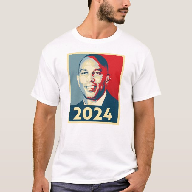 Hakeem Jeffries 2024 T-Shirt (Front)