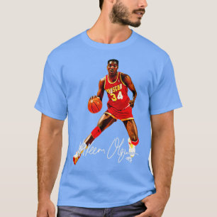 Hakeem Olajuwon The Dream BasketballSignature 80S  T-Shirt