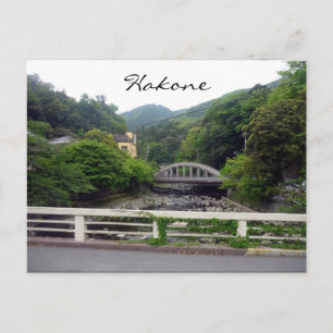 hakone bridge postcard