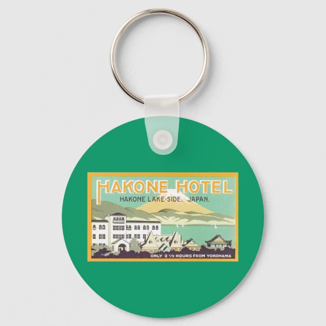 Hakone Hotel Japan Key Ring (Front)