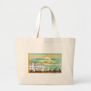 Hakone Hotel Japan Large Tote Bag