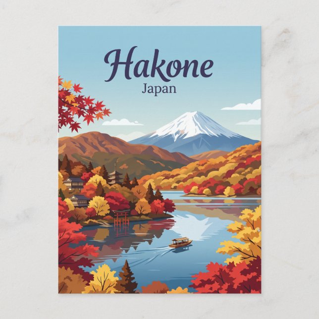 Hakone, Japan Postcard (Front)