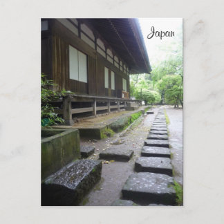 hakone temple postcard