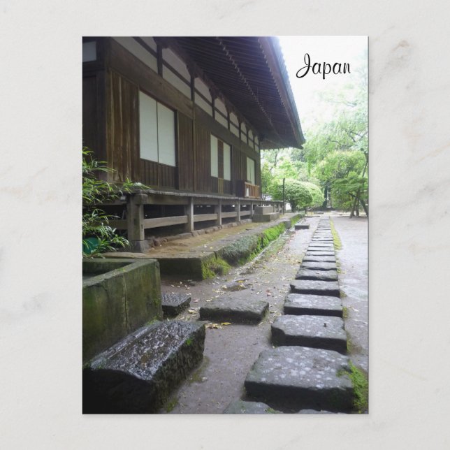 hakone temple postcard (Front)