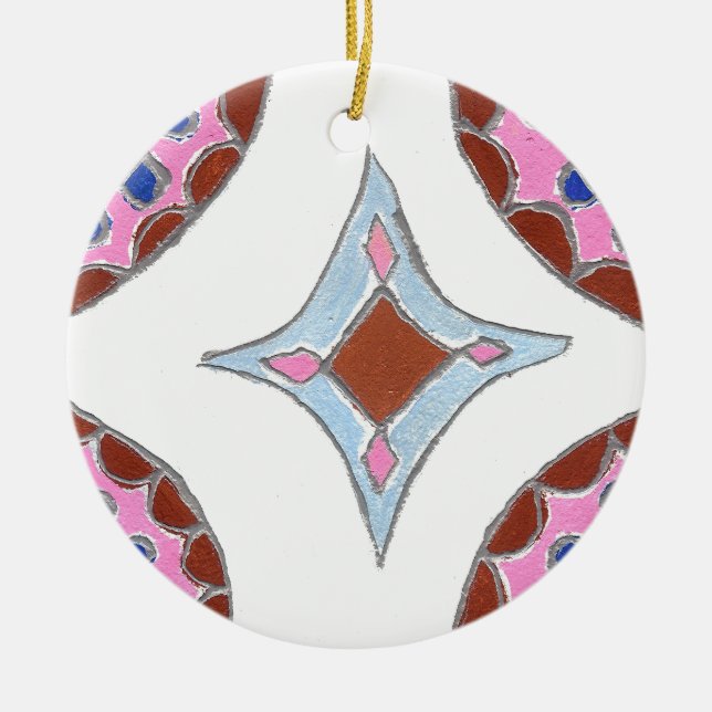 HAKU hakuna matata (1).png Ceramic Tree Decoration (Front)