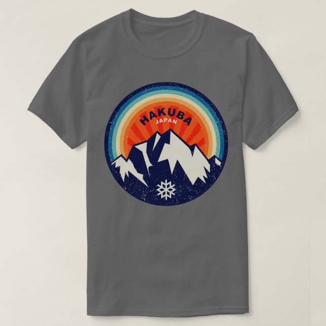 Hakuba Japan T-Shirt (Design Front)
