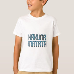 Hakuna Matata 3D Art Print T-Shirt