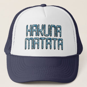 Hakuna Matata 3D Art Print Trucker Hat