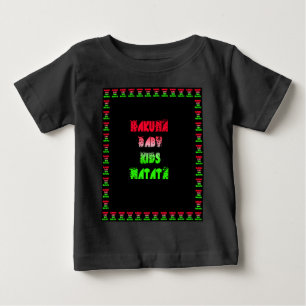 Hakuna Matata Baby Kids Gifts amazing colour des T-Shirt
