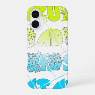 Hakuna Matata Baby Kids Happy Colours Art Print De iPhone 16 Case